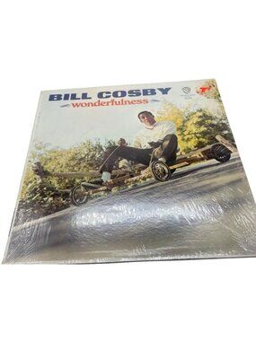 bill Cosby wonderfulness vinyl record English WB comedy lp READ